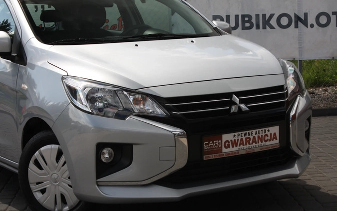 Mitsubishi Space Star cena 42927 przebieg: 18700, rok produkcji 2021 z Bolesławiec małe 497